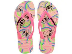 Chinelo Havaianas K Sl Powerpuff Rosa Ballet