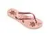 Chinelo Havaianas Slim Organic Rosa/Rose Gold - 1