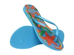 Chinelo Havaianas Slim Tropical Turquesa - 3