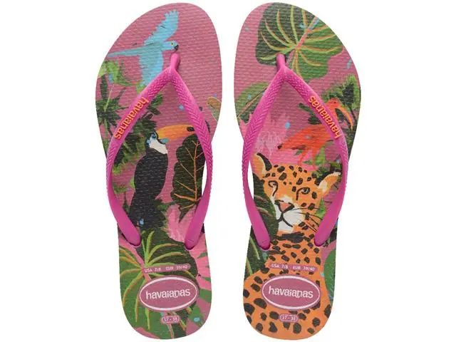 Chinelo Havaianas Sl Summer Bliss Rosa Gum