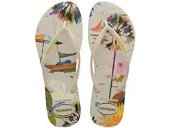 Chinelo Havaianas Sl Summer Bliss Bege Palha - 0