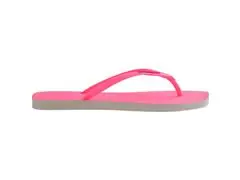 Chinelo Havaianas S Sqr Gtr Neon Bege Palha/Rosa Neon - 3