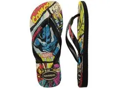 Chinelo Havaianas Top Marvel Clas Pto/Preto/Vermelho - 3