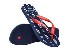 Chinelo Havaianas Top Nautical Marinho/Vermelho Rubi - 3