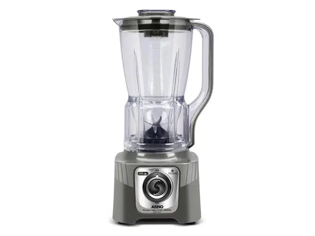 Liquidificador Arno Power Max 2200W XXL Cinza Esverdeado- 110V