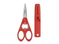 Tesoura Multiuso 8" Cuisinart Suporte Magnético Vermelha