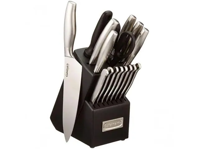Bloco Facas Artiste 17pc Cuisinart Preto