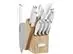 Bloco Facas Color Pro 12pc Cuisinart Cabo Branco - 0
