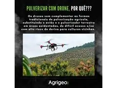 PULVERIZAÇÃO COM DRONE - ÁREA TOTAL (VARZEA E TERRENOS PLANOS) - 3