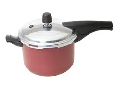 Jogo de Panelas Tramontina Turim Antiaderente Vermelho 8 pçs C/Pressão - 2