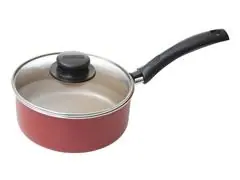 Jogo de Panelas Tramontina Turim Antiaderente Vermelho 8 pçs C/Pressão - 5