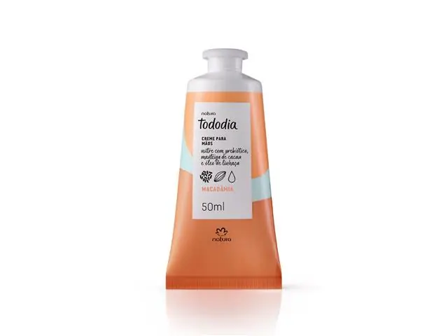 Tododia Hidratante para Mãos Macadâmia 50ml