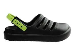 Sándalias Havaianas Kids Clog Preto/Verde Limao Tam 27-28 - 2