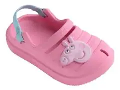 Sándalias Havaianas Baby Clog Peppa Pig Pink Lemonade Tam 23-24 - 2
