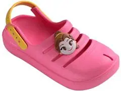 Sándalias Havaianas Kids Clog Princesas Ciber Pink Tam 27-28 - 1