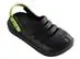 Sándalias Havaianas Kids Clog Preto/Verde Limao Tam 29-30 - 2