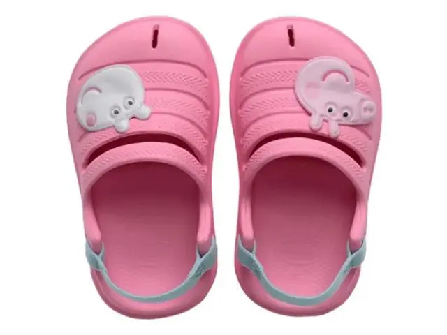 Sándalias Havaianas Baby Clog Peppa Pig Pink Lemonade Tam 19-20