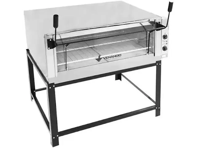 Forno Industrial Elétrico Inox Roma Venâncio FERI90 220v