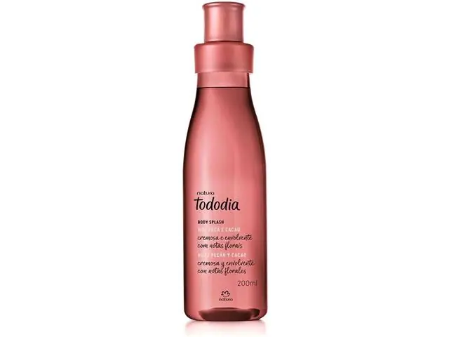 Body Splash Desodorante Colônia Noz Pecã e Cacau TodoDia 200ml