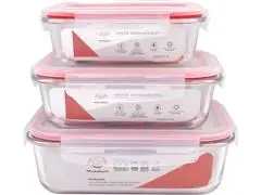 Pote Hermético Mundiart em Vidro 370ml - 2