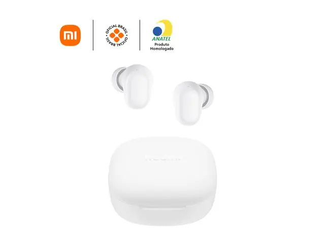 Fone de Ouvido Bluetooth Xiaomi Redmi Buds 6 Play Branco