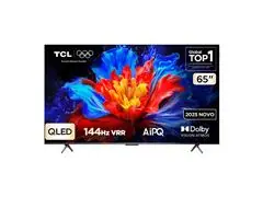 Smart TV QLED 65" 4K UHD TCL C645 Google TV Dolby Vision Atmos