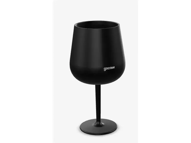 Taça Térmica Drink Preta - Clear