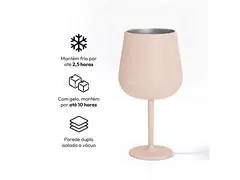 Taça Térmica Drink Bege -  Clear - 1