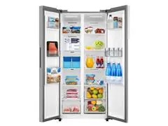 Refrigerador Side By Side Midea Inverter com 442 Litros Inox 110V - 2