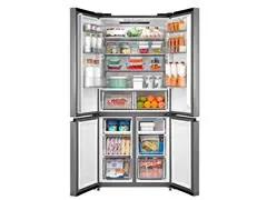 Refrigerador Inverse Midea de 04 Portas Frost Free 474L Inox Bivolt - 4