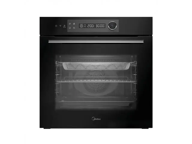 Forno de Elétrico de Embutir Midea Touch Smart com 80L Preto 220V