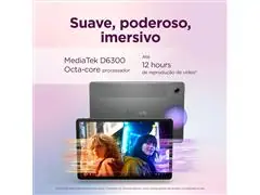 Tablet Lenovo Idea Tab Cinza com 11" 2,5K 90Hz, 8GB, 128GB Android 13 - 7