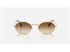 Óculos de sol Ray-Ban METAL OVAL ARISTA CLEAR GRADIENT BROWN - OVAL - 1