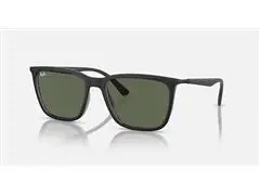 Óculos de sol Ray-Ban INJECTED SQUARE MATTE DARK TRANSPARENT GREY G15