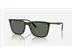 Óculos de sol Ray-Ban INJECTED SQUARE MATTE DARK TRANSPARENT GREY G15 - 0