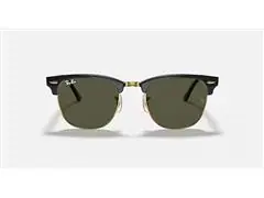Óculos de sol Ray-Ban CLUBMASTER PRETO/ARISTA G-15 VERDE - 1