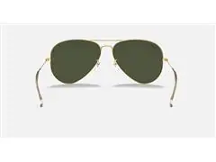 Óculos de sol Ray-Ban AVIATOR LARGE METAL II ARISTA G-15 VERDE - 3