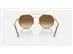 Óculos de sol Ray-Ban METAL IRREGULAR ARISTA CLEAR GRADIENT BROWN - - - 3