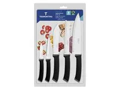 Jogo Facas Tramontina Felice Inox Preto 5 Peças - 8