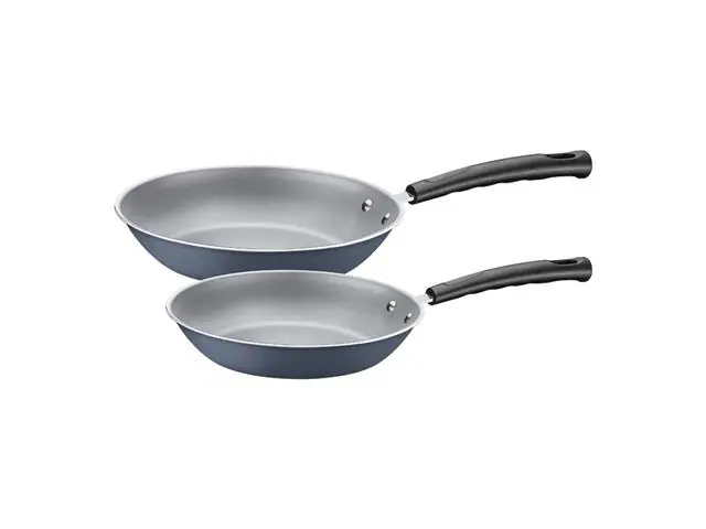 Jogo Frigideiras Tramontina Versalhes Antiaderente Azul 2 Peças