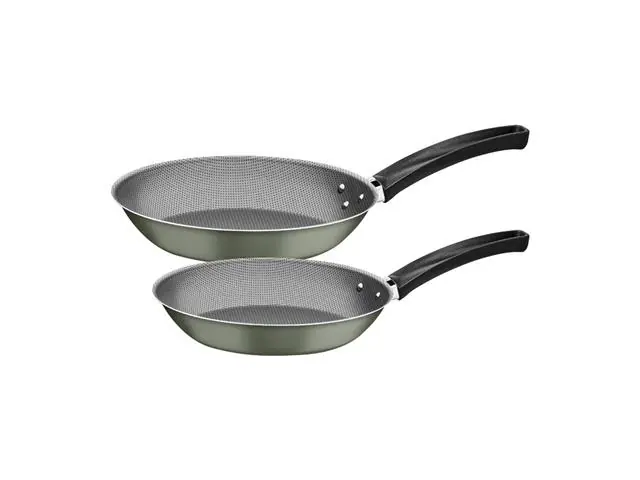 Jogo Frigideiras Tramontina Michigan Antiaderente Verde 2 Peças