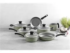 Jogo Panelas Tramontina Michigan Verde Oliva 7 Peças - 8