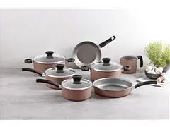 Jogo Panelas Tramontina Michigan Siena Natural 7 Peças - 8