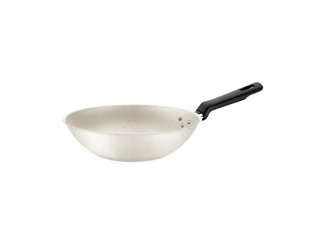 Wok Tramontina Loreto Antiaderente Bege 24 cm