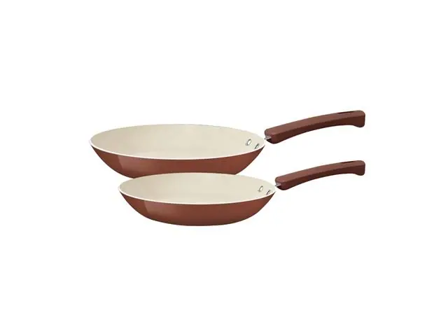 Jogo Frigideiras Tramontina Veronese Cerâmica Argila 2 Peças