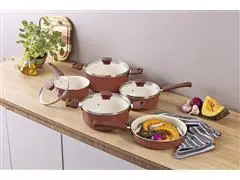 Jogo Panelas Tramontina Veronese Cerâmica Argila 5 Peças - 7