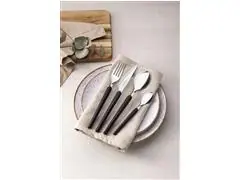 Faqueiro Tramontina Obelline Inox Preto 24 Peças - 8