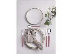 Faqueiro Tramontina Obelline Inox Vinho Rubi 24 Peças - 7