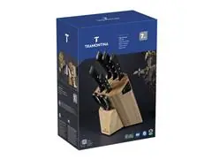 Jogo Facas Tramontina Solutta com Suporte Madeira 7 Peças - 1