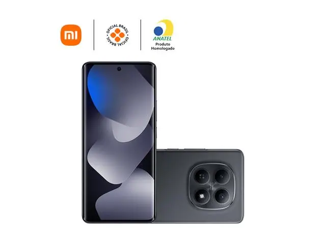 REDMI NOTE 15 5G NFC BR 16GB RAM (8+8GB) + 512GB, PRETO (CX428PRE)